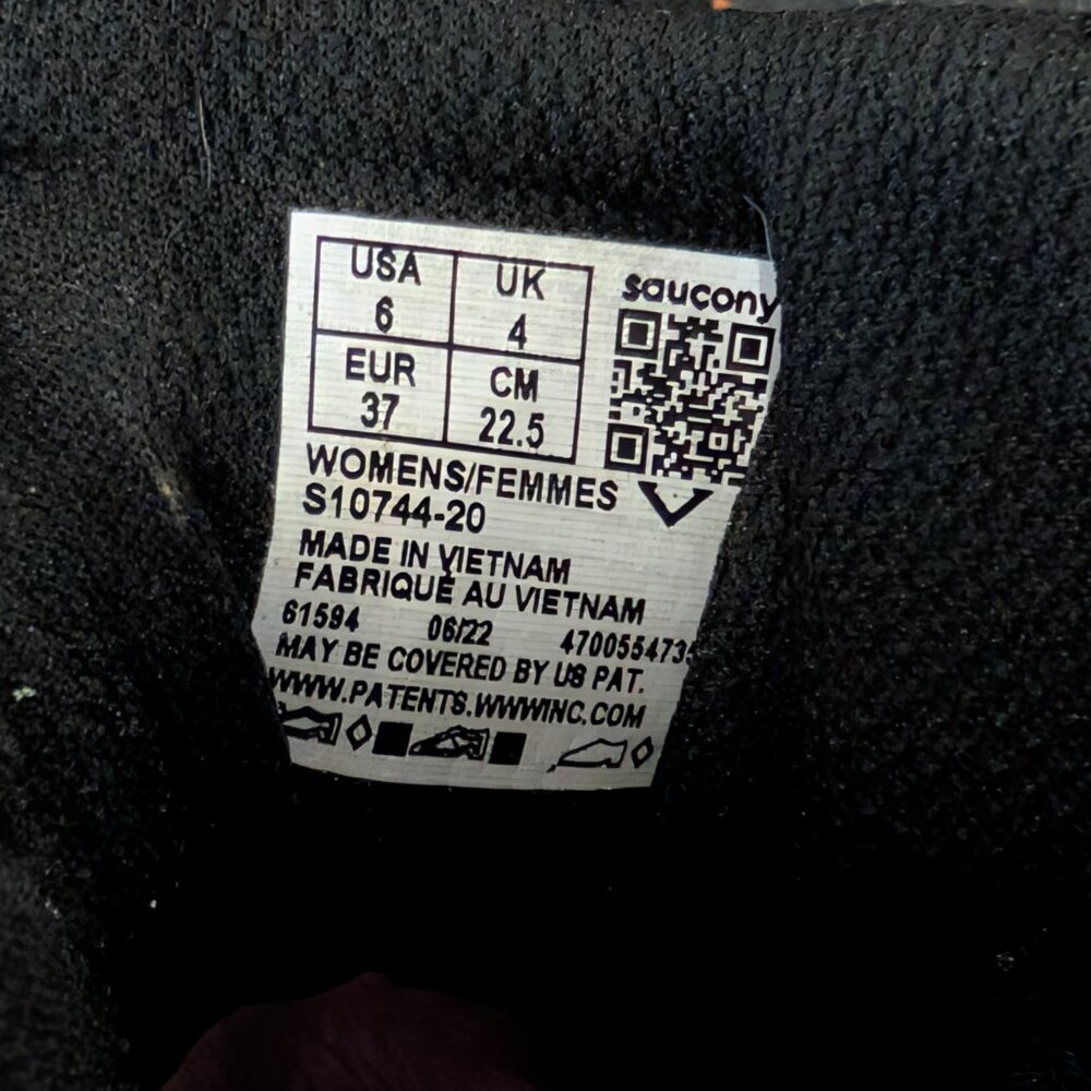 Saucony Excursion TR16 Trail Hiking Shoes - Women's Size 6 Grey Pink - Picture 9 of 9